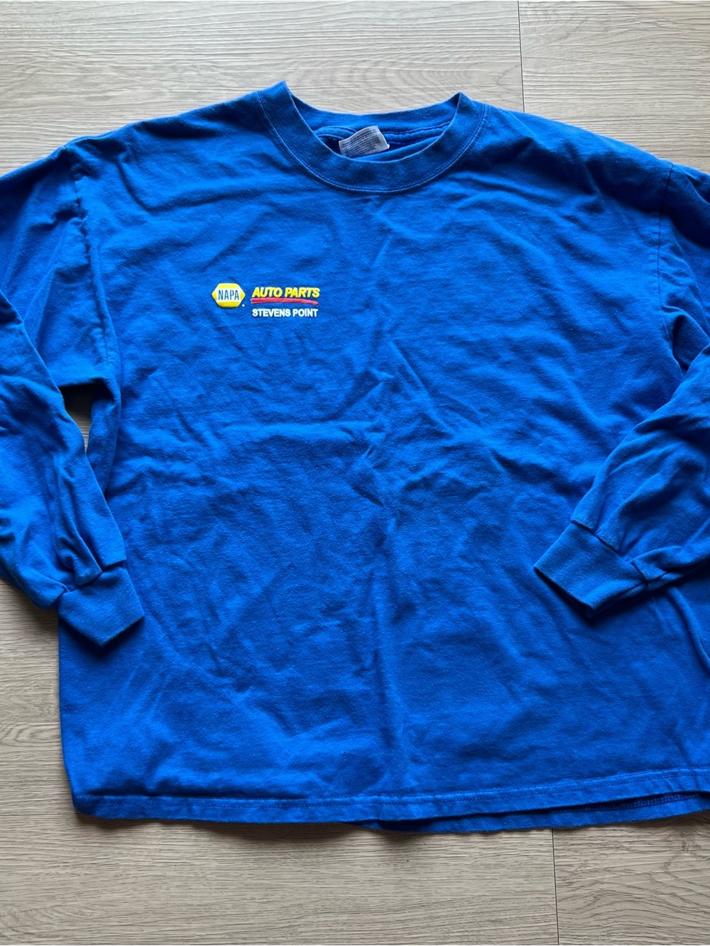 NAPA Auto Parts Blue Long Sleeve